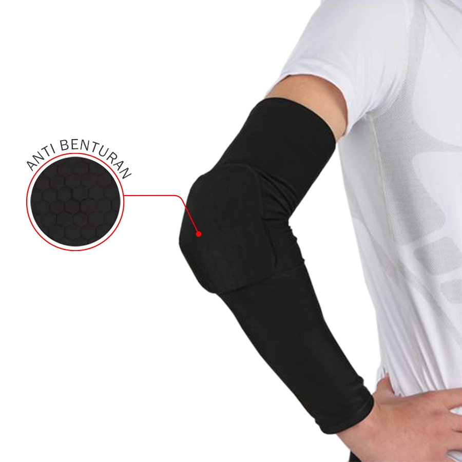 SARUNG TANGAN & MANSET Elbow Pad Arm Sleeve Manset Pelindung Siku Deker Tangan 1Pcs Hitam 1 sarung_lengan_elbow_hx0