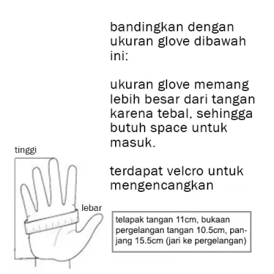 SARUNG TANGAN & MANSET Elfs - Sarung Tangan Motor Setengah Jari Kulit 5 sarung_tangan_kulit_half_hx4