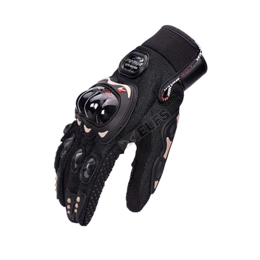 SARUNG TANGAN & MANSET Sarung Tangan Motor Pro Biker Full Finger Glove MCS-01C Hitam 4 sarung_tangan_probiker_hx3