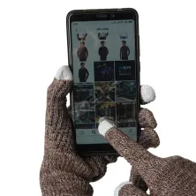 SARUNG TANGAN & MANSET Sarung Tangan Touchscreen Anti Slip Misty Coklat Muda