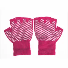 SARUNG TANGAN & MANSET SARUNG TANGAN YOGA ANTI SLIP FITNESS GLOVES PINK MUDA