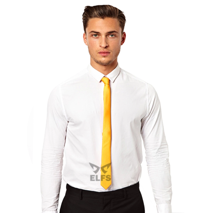 DASI SLIM Dasi Slim Formal Casual Kuning Tua 2 slimkuningtua_copy