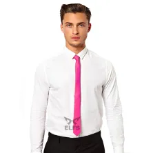 DASI SLIM Dasi Slim Formal Casual pink Elektrik