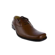 SEPATU FORMAL Sepatu Pantofel Premium Tie 4449 Coklat Tua