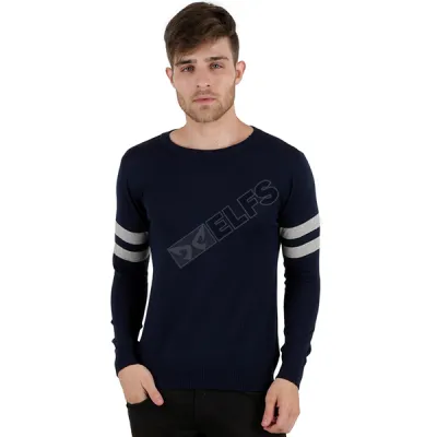 SWEATER Sweater Rajut Pria Double Line Biru Dongker 1 sr_double_line_bd_0