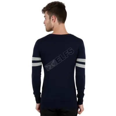 SWEATER Sweater Rajut Pria Double Line Biru Dongker 2 sr_double_line_bd_1