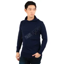 SWEATER Sweater Rajut Pria Harajuku Biru Dongker