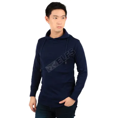 SWEATER Sweater Rajut Pria Harajuku Biru Dongker 1 sr_harajuku_bd_0