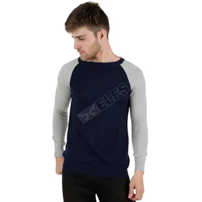 SWEATER Sweater Rajut Pria Raglan Biru Dongker 1 sr_raglan_bd_0