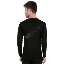 SWEATER Sweater Rajut Pria Simple Hitam