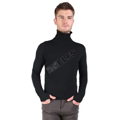 SWEATER ARIEL Sweater Rajut Pria Turtleneck ariel Hitam 1 sr_turtle_neck_1j_hx_0