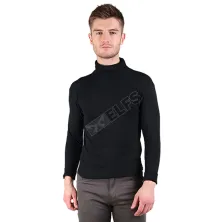 SWEATER ARIEL Sweater Rajut Pria Turtleneck ariel Hitam