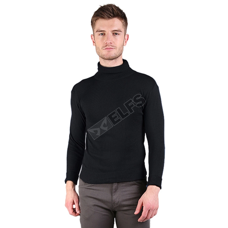 SWEATER ARIEL Sweater Rajut Pria Turtleneck ariel Hitam 2 sr_turtle_neck_1j_hx_1