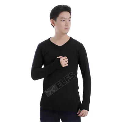 SWEATER ARIEL Sweater Rajut Pria Vneck Ariel Hitam 1 sr_vneck_ariel_hx_0