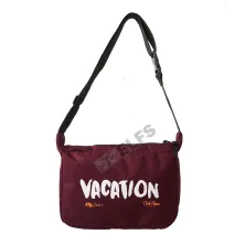 TAS SELEMPANG BESAR Tas Selempang Messenger Bag Distro VACATION Marun