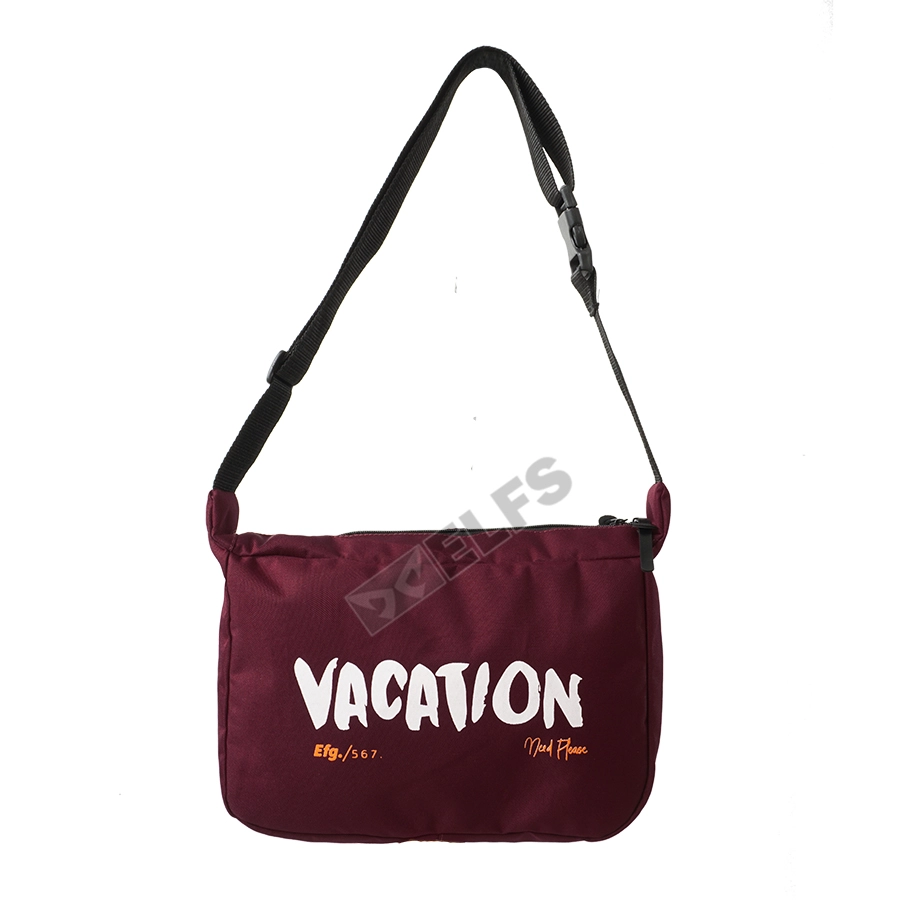 TAS SELEMPANG BESAR Tas Selempang Messenger Bag Distro VACATION Marun 1 tas_distro_vocation_mo_0