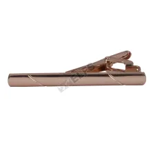 PENJEPIT DASI Tie Clip Bar Penjepit Dasi Jepit Dasi Warna Premium Rose Gold