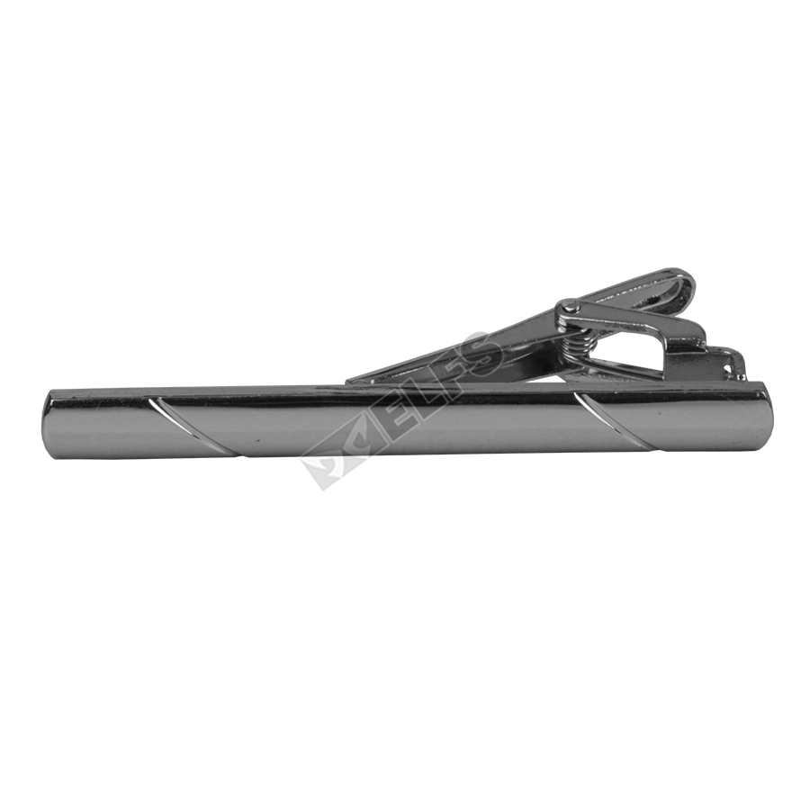 PENJEPIT DASI Tie Clip Bar Penjepit Dasi Jepit Dasi Warna Premium Chrome Black 1 tie_clip_1_stripe_import_hx0