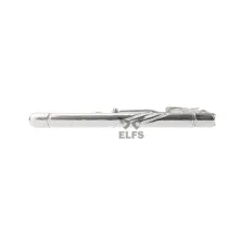 PENJEPIT DASI Aksesoris Pria Penjepit Klip Dasi Tie Clip Necktie 3Stripe Silver