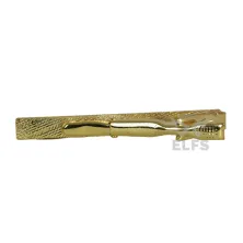 PENJEPIT DASI AKSESORIS PRIA PENJEPIT KLIP DASI TIE CLIP NECKTIE DOT GOLD