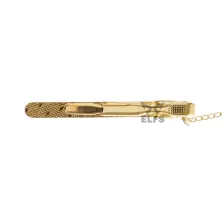 PENJEPIT DASI Aksesoris Pria Penjepit Klip Dasi Tie Clip Necktie Long Bars Emas