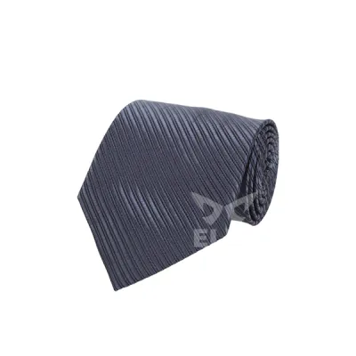 DASI BESAR Dasi Pria Kantor Sedang Motif Diagonal Abu Tua 1 ties_diagonal_at_0