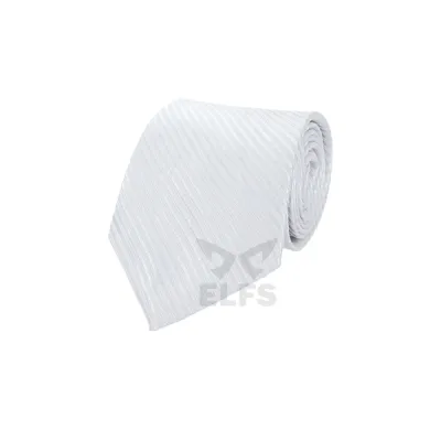 DASI BESAR Dasi Pria Kantor Sedang Motif Diagonal Silver 1 ties_diagonal_sv_1