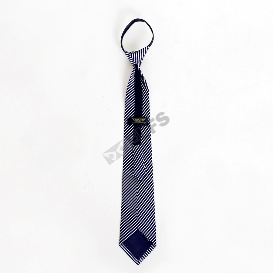 DASI INSTANT ELFS - DASI PRIA KANTOR RESLETING MOTIF INSTAN OTOMATIS WEDDING FORMAL TIE Biru Dongker Salur 02 2 ties_resleting_salur_02_bd1