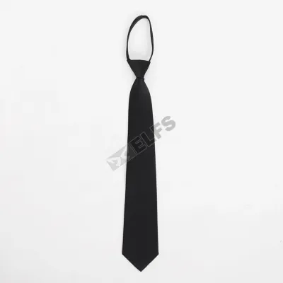 DASI INSTANT Elfs Shop - Dasi Resleting Simple Dove Hitam 1 ties_resleting_simple_dove_hx0