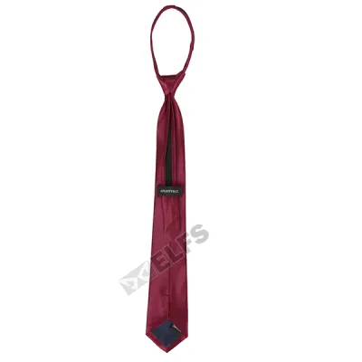 DASI INSTANT Dasi Sedang Resleting Simple Kilap Maroon 2 ties_resleting_simple_kilap_mo_1_copy