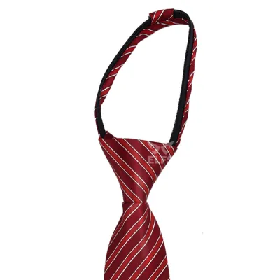 DASI INSTANT Dasi Sedang Resleting Stripe Pattern Maroon 2 ties_resleting_stripe_pattern_mo_2_copy_copy