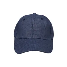 BASEBALL POLOS BAHAN LAINNYA Elfs  Topi Baseball Rotan Rajut Straw Hat Unisex Cap Biru Dongker