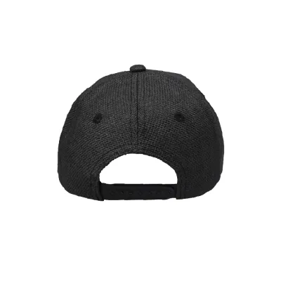 BASEBALL POLOS BAHAN LAINNYA Elfs - Topi Baseball Rotan Rajut Straw Hat Unisex Cap Hitam 3 to1_baseball_rotan_rajut_hx2