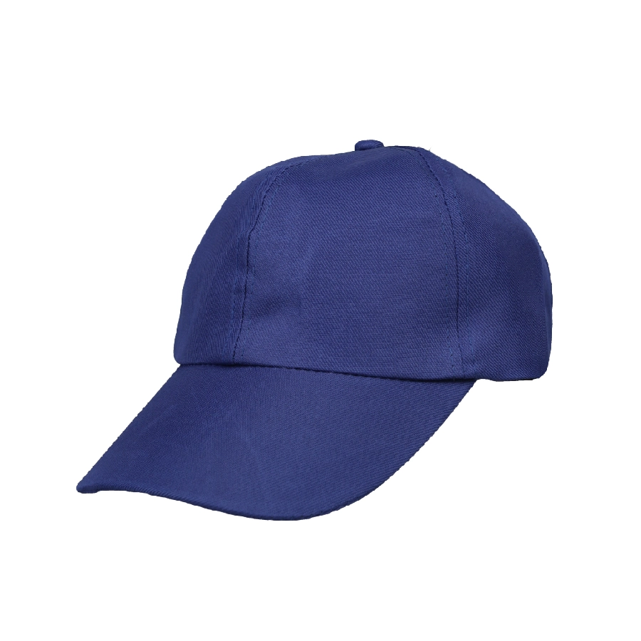 BASEBALL POLOS BAHAN LAINNYA Elfs - Topi Baseball Polos Unisex Cap Import Biru Tua 1 to1_baseball_twill_import_bt0