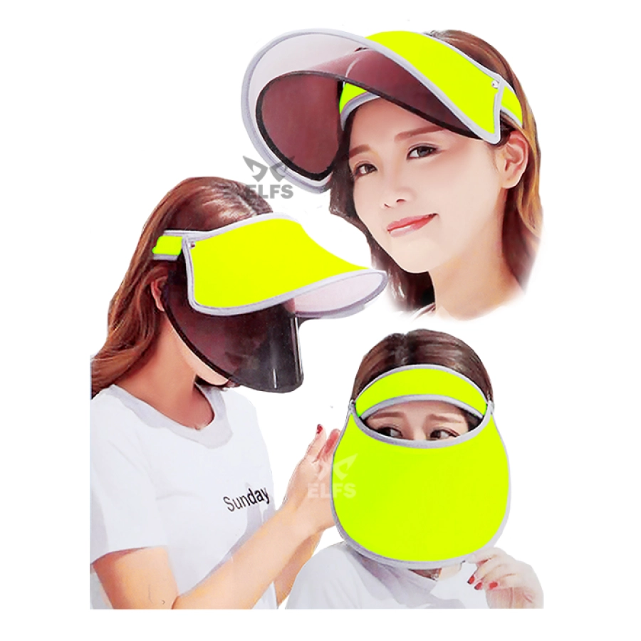 TOPI GOLF Topi Caddy Golf Double Visor Anti UV Hijau Stabilo 1 to1_caddy_double_visor_uv_is_0