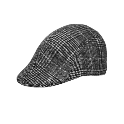 TOPI PELUKIS Flatcap Wool Premium Painiter Hat Topi Pelukis Pria Dewasa Seniman Import Abu Tua TRN03 1 to1_flatcap_wool_trn03_at0