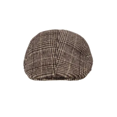 TOPI PELUKIS Flatcap Wool Premium Painiter Hat Topi Pelukis Pria Dewasa Seniman Import Coklat Muda TRN03 3 to1_flatcap_wool_trn03_cm2