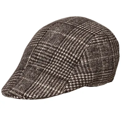 TOPI PELUKIS Flatcap Wool Premium Painiter Hat Topi Pelukis Pria Dewasa Seniman Import Coklat Tua TRN03 1 to1_flatcap_wool_trn03_ct0