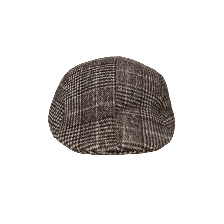 TOPI PELUKIS Flatcap Wool Premium Painiter Hat Topi Pelukis Pria Dewasa Seniman Import Coklat Tua TRN03 3 to1_flatcap_wool_trn03_ct2