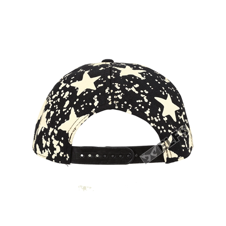 Topi Glow in the Dark Blue Fluoreschent Fullprint Nono Topi Glow in the Dark Blue Fluoreschent Fullprint Nono