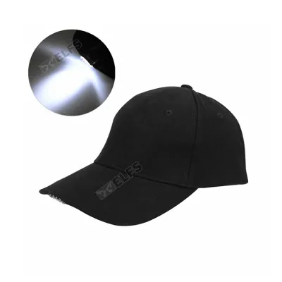 TOPI LED/GLOW Topi Lampu LED Torch Outdoor Hiking Polos Hitam 2 to1_led_torch_hx_1