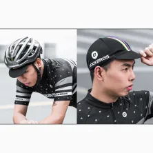 TOPI RIMBA / MANCING Elfs  Topi Sepeda Rockbros Cycling Cap Breathable Quick Dry Bike To Work Hitam 11