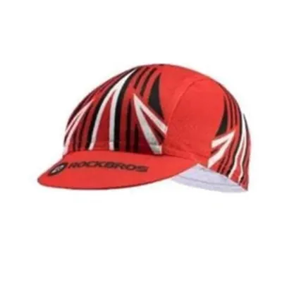 TOPI RIMBA / MANCING Elfs - Topi Sepeda Rockbros Cycling Cap Breathable Quick Dry Bike To Work Merah Cabe 07 1 to1_sepeda_garis_motif_mc0