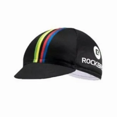 TOPI RIMBA / MANCING Elfs - Topi Sepeda Rockbros Cycling Cap Breathable Quick Dry Bike To Work Hitam 06 1 to1_sepeda_garis_warna_hx0