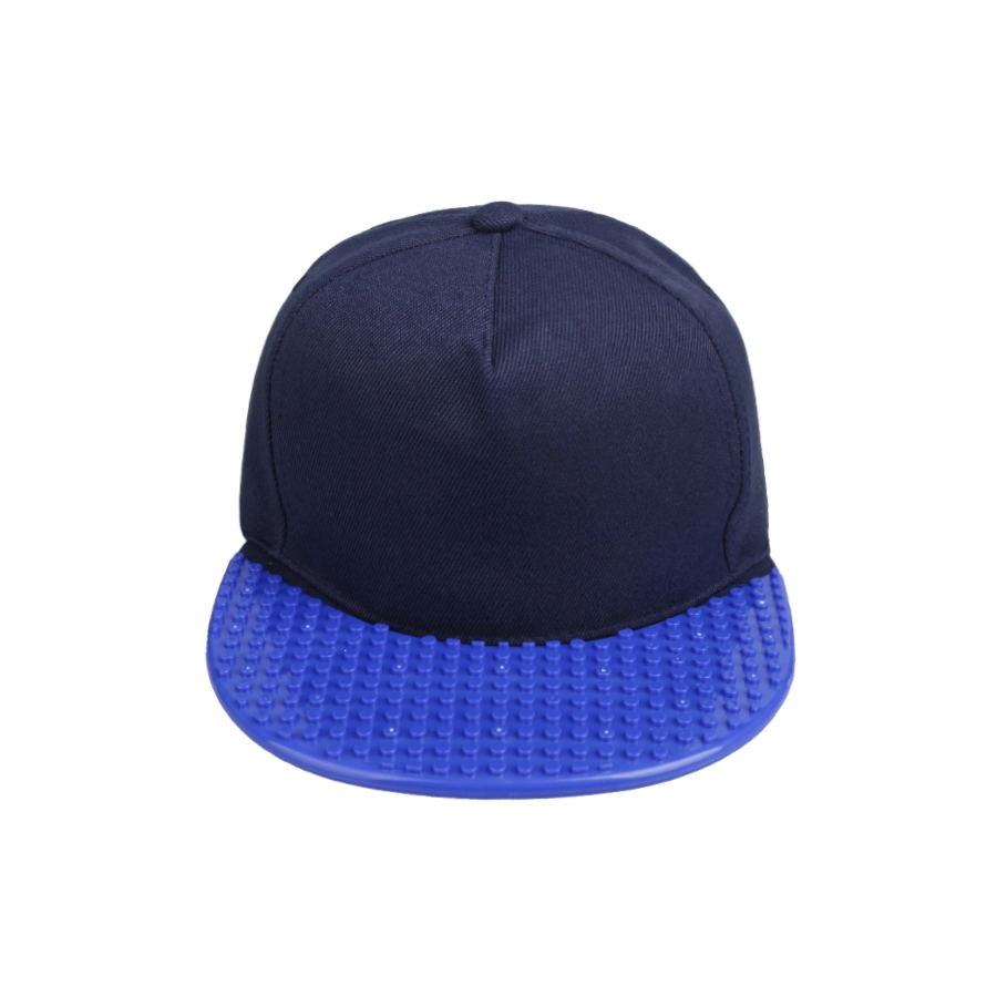 SNAPBACK POLOS Elfs Shop - Topi Lego Snapback Bisa Bongkar Pasang Biru Dongker 5 to1_snapback_lego_bd4