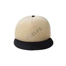 SNAPBACK POLOS Topi Snapback Kombinasi Krem Hitam