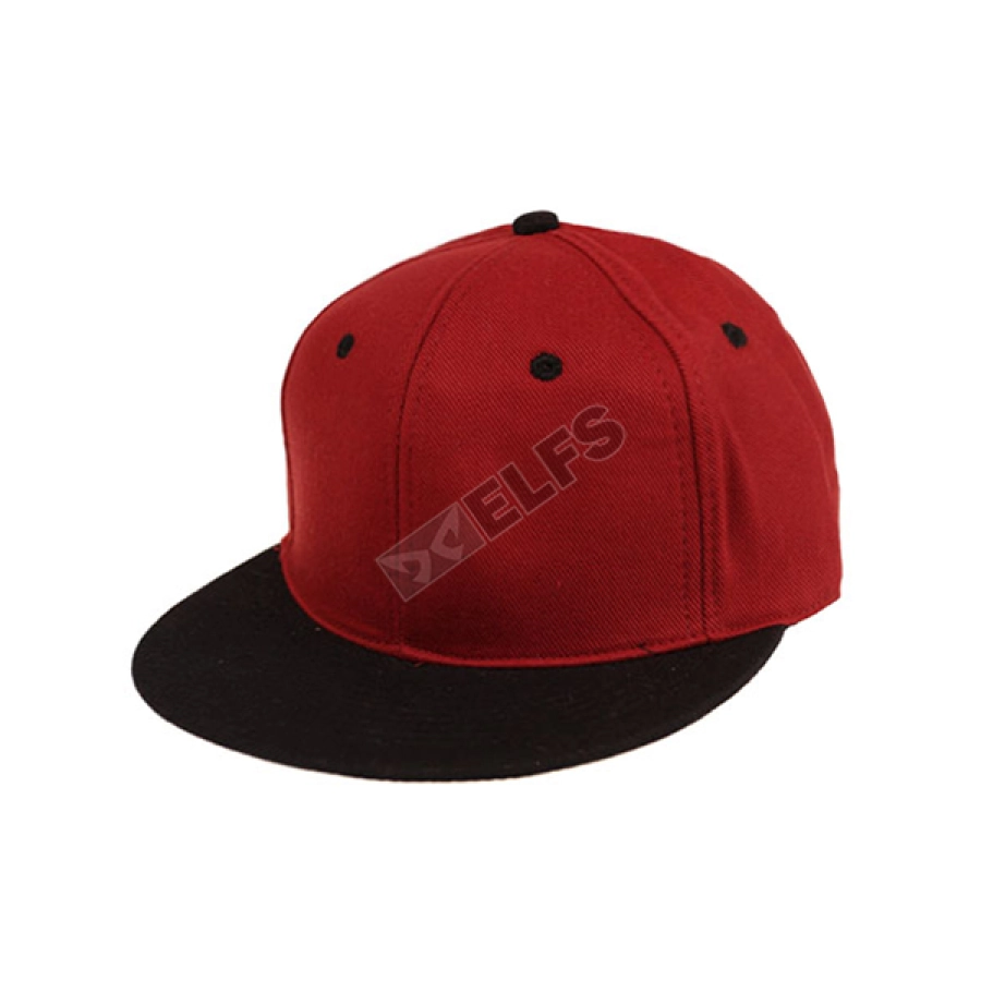 SNAPBACK POLOS Topi Snapback Kombinasi Maroon Hitam 1 to2_kombinasi_maroon_hx_0