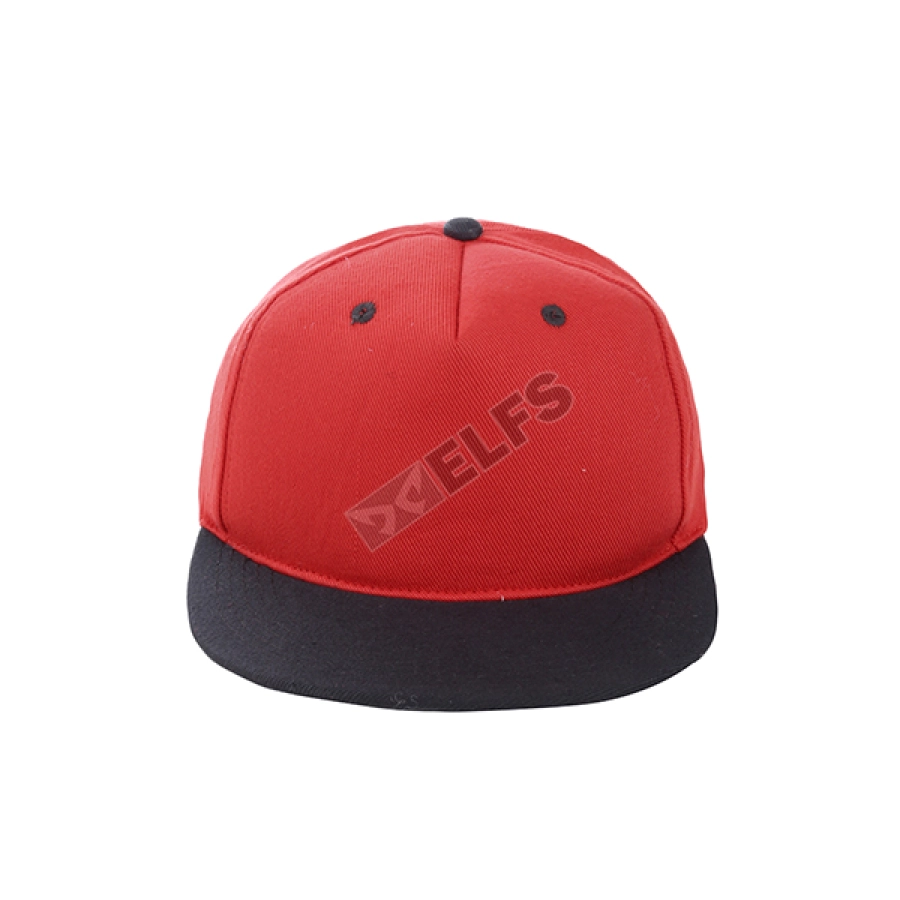 SNAPBACK POLOS Topi Snapback Kombinasi Merah Hitam 2 to2_kombinasi_merah_hx_1