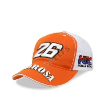 BASEBALL MOTIF Topi Baseball Moto GP PEDROSA 26 Oranye