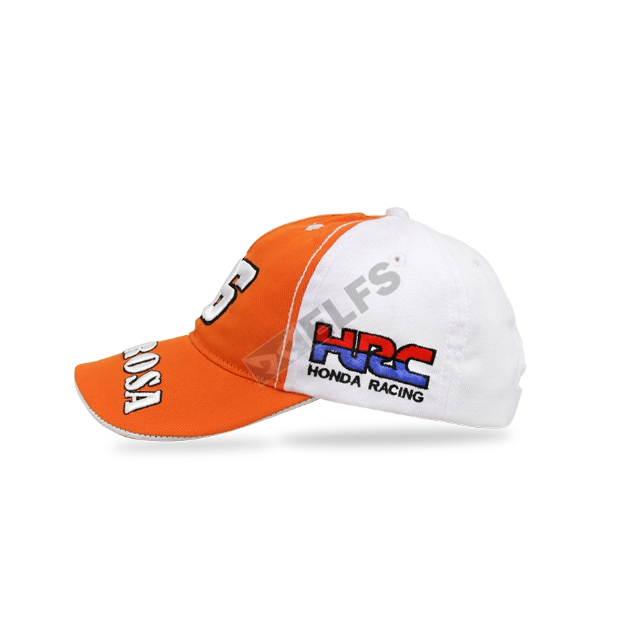 BASEBALL MOTIF Topi Baseball Moto GP PEDROSA 26 Oranye 2 to2_motogp_pedrosa_26_or_01_copy